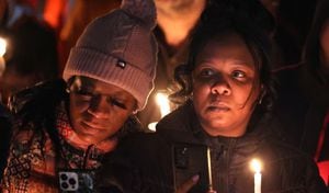 Familiares, amigos y la comunidad afroamericana hace un homenaje a Tyre Nichols tras su muerte producto de los golpes que recibió de la policía de Memphis