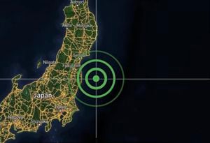 De acuerdo con la Agencia Meteorológica de Japón, el sismo tuvo como epicentro el Pacífico, a unos 50 kilómetros de profundidad, si bien no se ha activado ninguna alerta de tsunami.