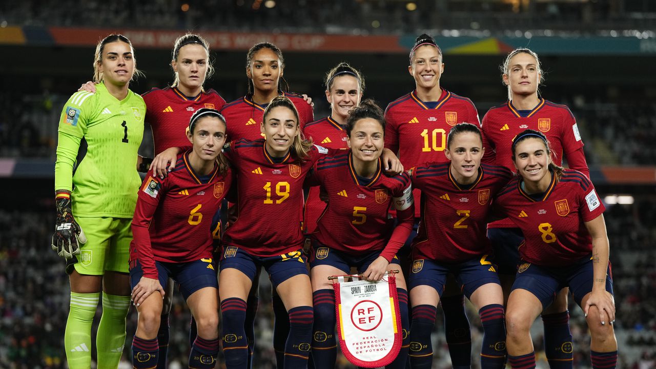 Jugadores de selección femenina de fútbol de españa