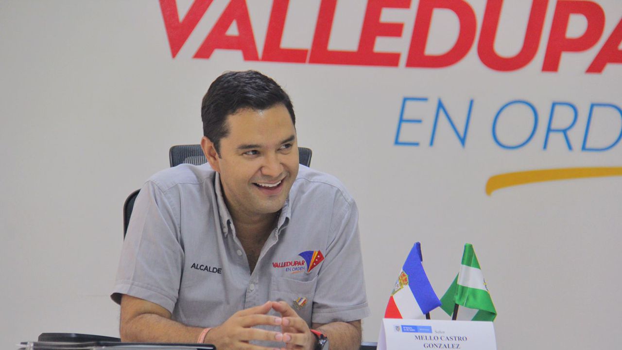 José Santos Castro González, alcalde de Valledupar.