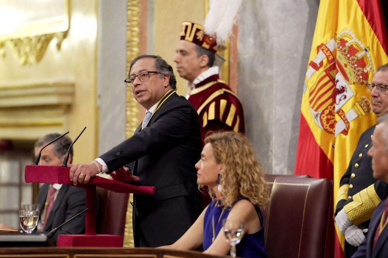 Presidente Gustavo Petro visita a España rey Felipe VI de España Mayo 3 2023