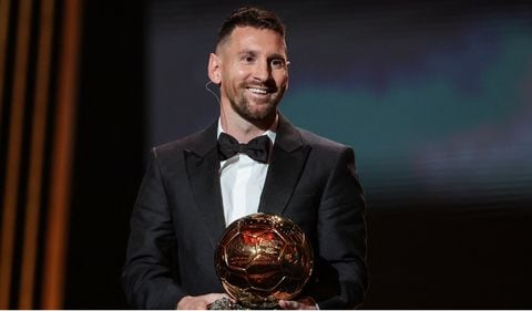 Por octava vez en su carrera, Messi se llevó el Balón de Oro