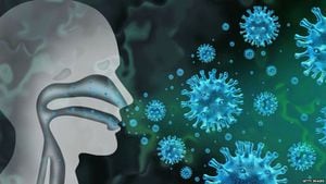 Un gran brote de rinovirus pudo haber retrasado la pandemia de gripe porcina de 2009 en algunas partes de Europa.