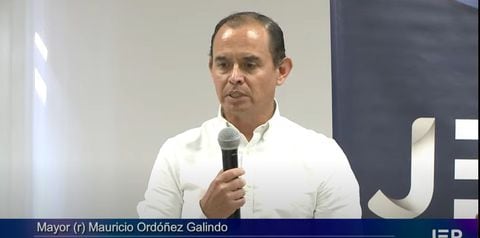 Mayor retirado Mauricio Ordóñez Galind