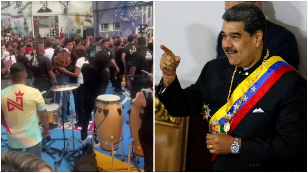 Reacciones encontradas entre chavistas y seguidores de artista en Caracas.
