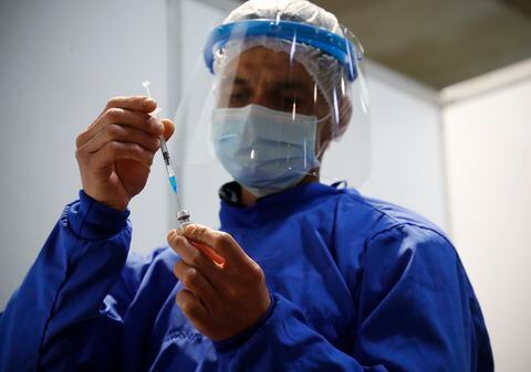 Vacunación en Bogotá