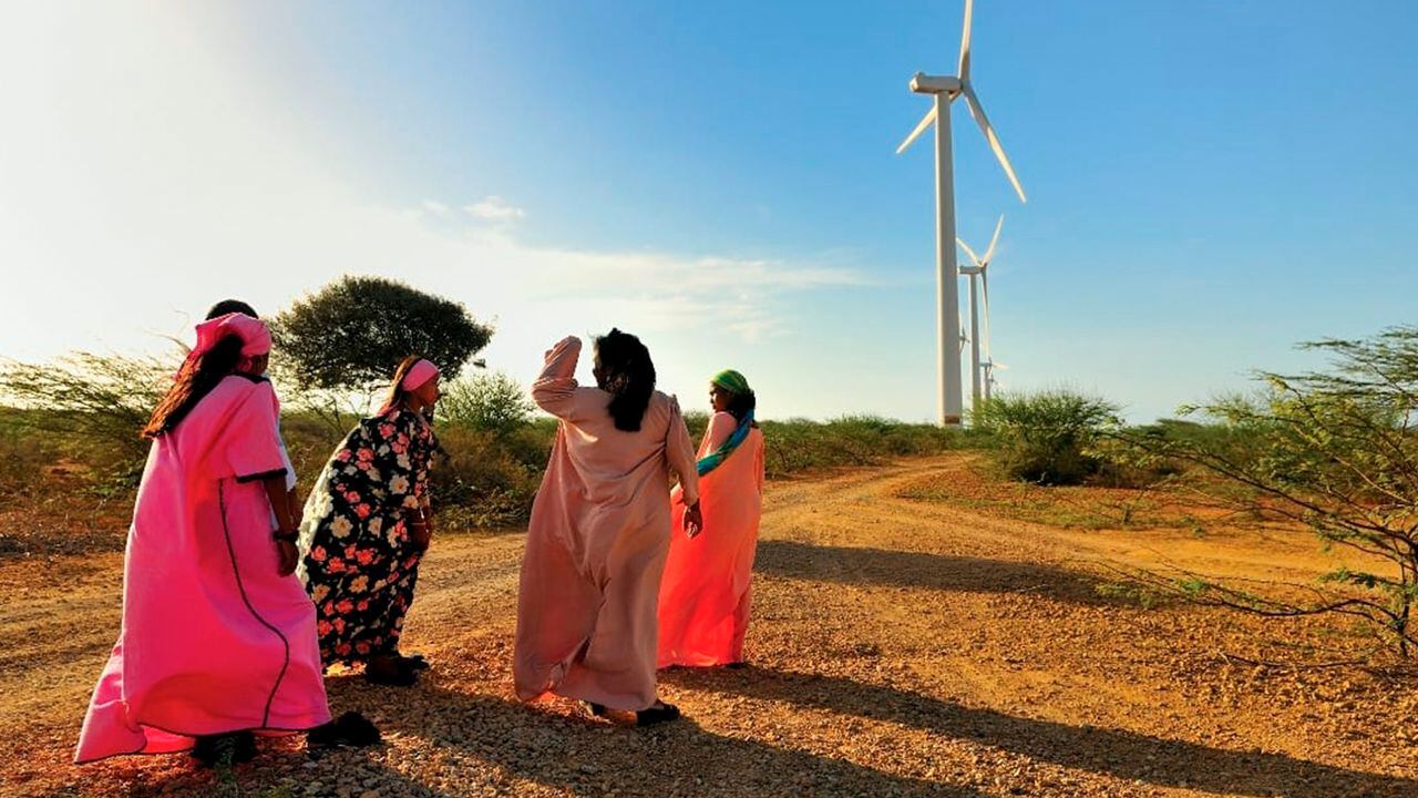 Jepírachi, el primer parque eólico puesto en marcha en Colombia. Está situado en La Guajira.