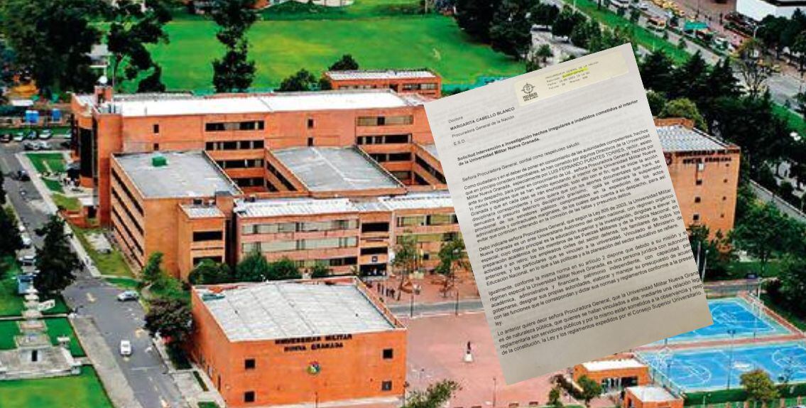 Denuncia formal por presuntos hechos de corrupción en la Universidad Militar Nueva Granada de Bogotá