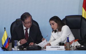 Laura Sarabia  jefa de despacho del presidente Gustavo Petro