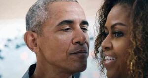 Michelle Obama habla sobre su matrimonio con el expresidente Barack Obama en su podcast en spotify. 