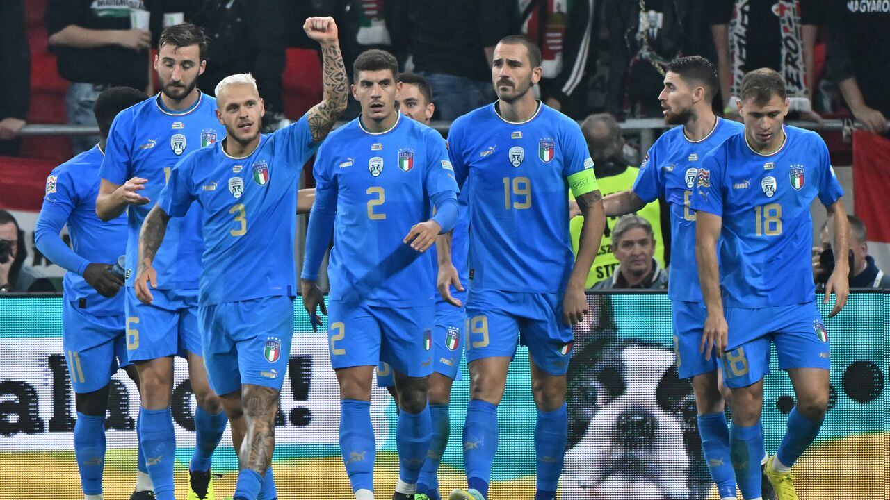 Después de su fracaso rumbo a Catara 2022, la Selección de Italia celebró en la Nations League.