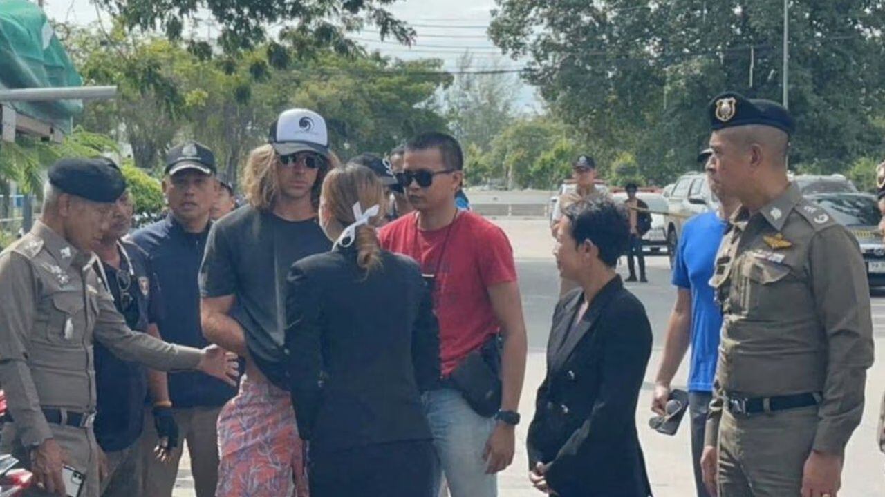 Daniel Sancho es arrestado por las autoridades de Tailandia