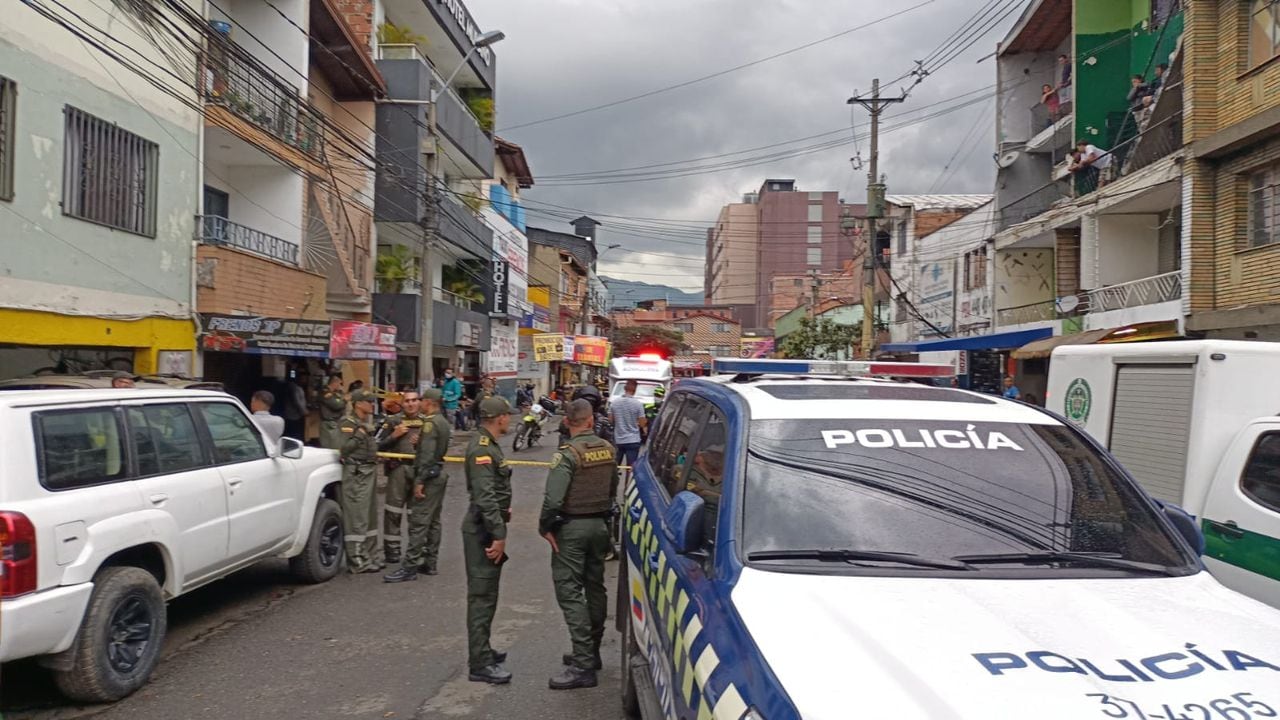 La detonación del explosivo ocurrió en un barrio aledaño a la ciudad universitaria de la Universidad de Antioquia. Foto: Denuncias Antioquia.