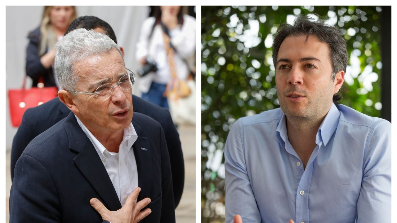 Álvaro Uribe y Daniel Quintero