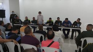 Policía Nacional y alcaldía de Soledad se reunieron con el gremio de comerciantes para tratar temas de la lucha contra la extorsión