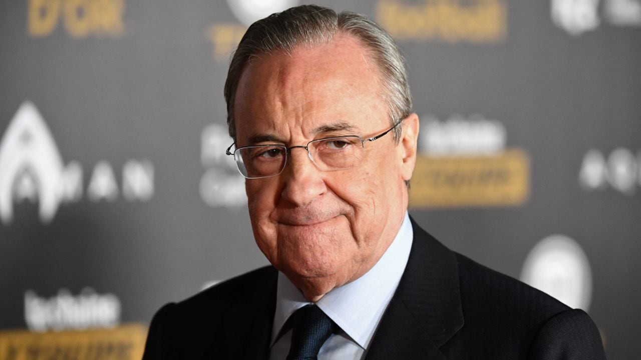 Florentino Pérez, presidente del Real Madrid. Foto: AFP / FRANCK FIFE