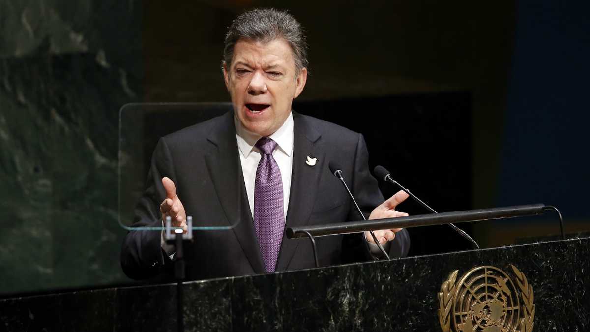 El presidente expuso y defendió el proceso del paz con las FARC ante el pleno de la ONU.