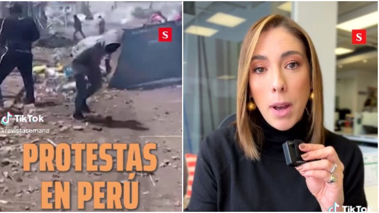 Juanita Gómez explica el porqué de las movilizaciones en Perú.