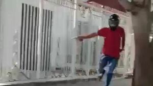 Hombre dispara contra casa en el sur de Barranquilla.