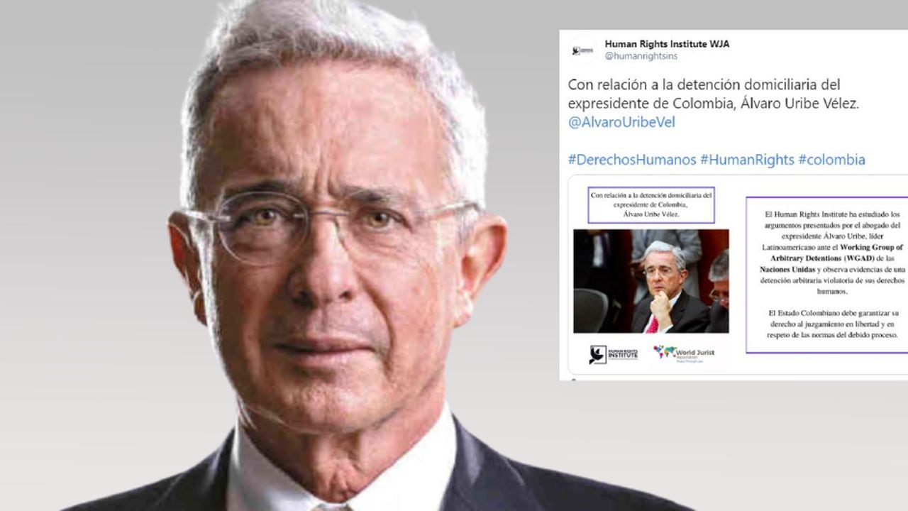 HRI cree que “detención de Álvaro Uribe fue arbitraria y viola sus derechos humanos”
