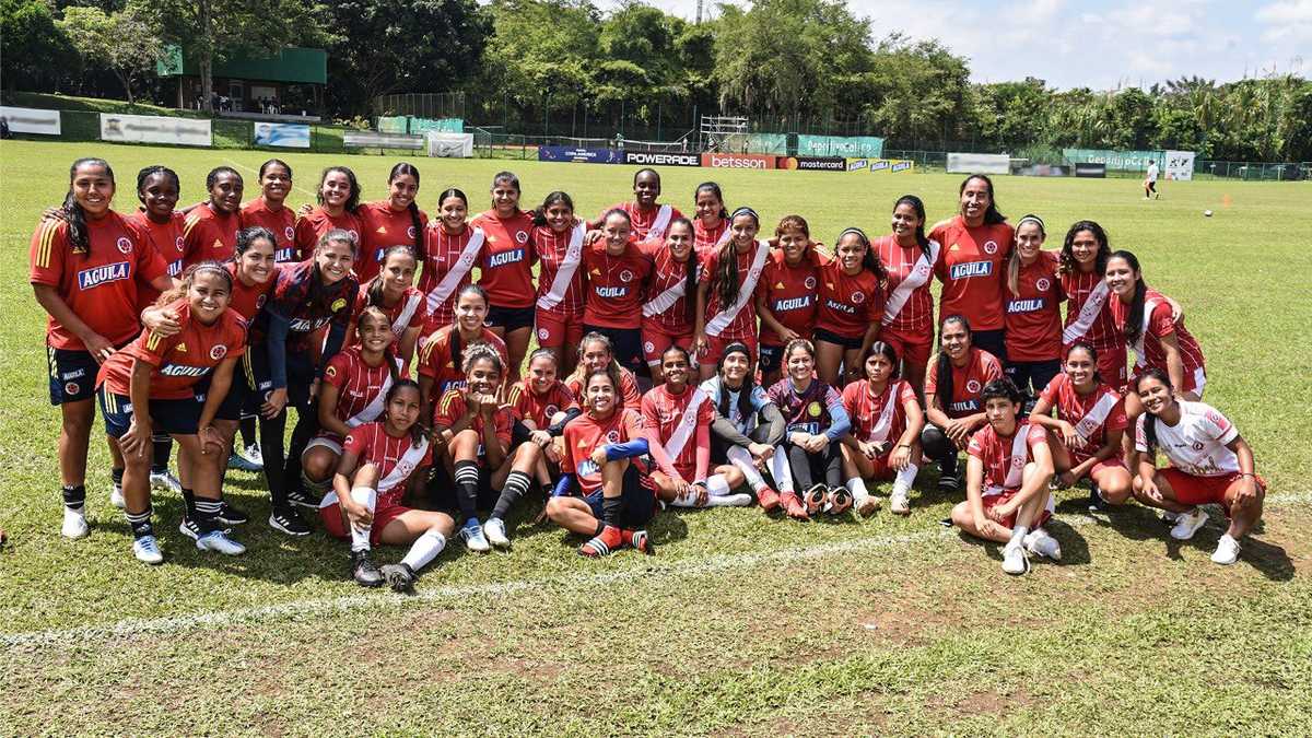 Selección Colombia Femenina que buscará la Copa América 2022.