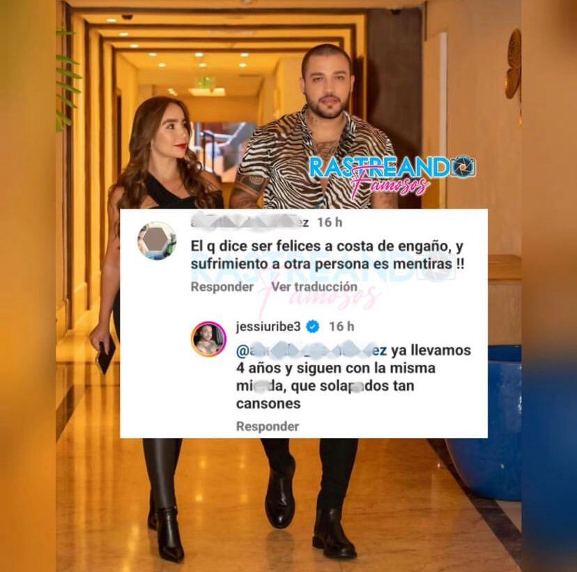 El cantante respondió a persona que reprochó su relación con Paola Jara.