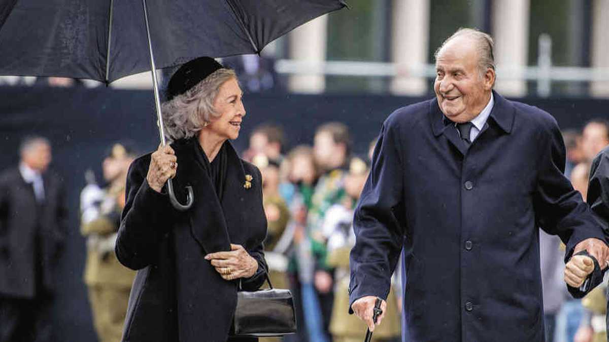 Juan Carlos y su esposa, Sofía de Grecia. 