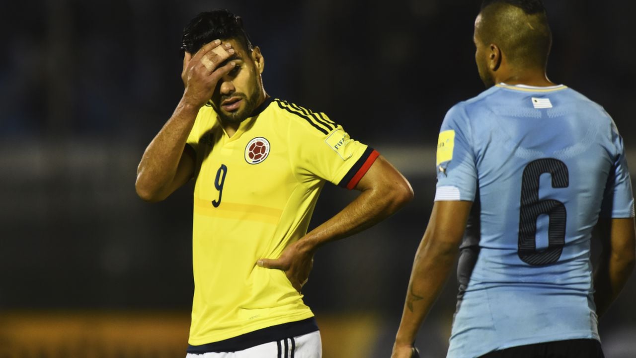 Uruguay vs. Colombia - Eliminatoria Rusia 2018. Foto: Amilcar Orfali/LatinContent vía Getty Images