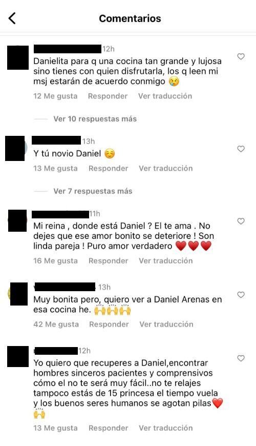 Personas reprocharon la ausencia de Daniel Arenas.
