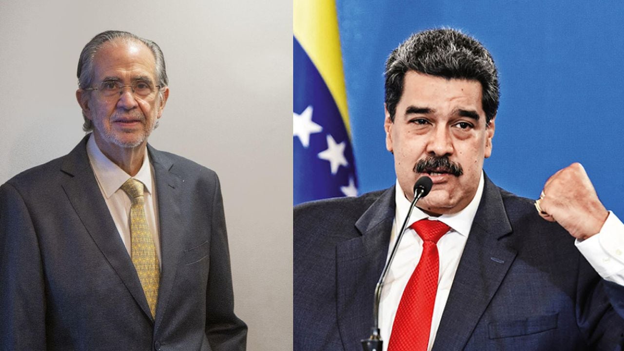 Miguel Henrique Otero y Nicolás Maduro