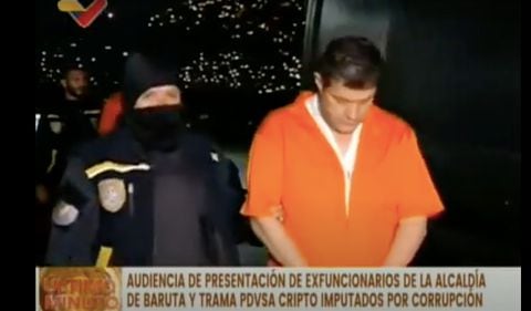 Por medio de un canal estatal de Venezuela, se conoció la captura de Álvaro Pulido.