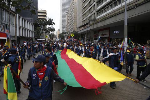 Marchas 27 de septiembre Bogotá