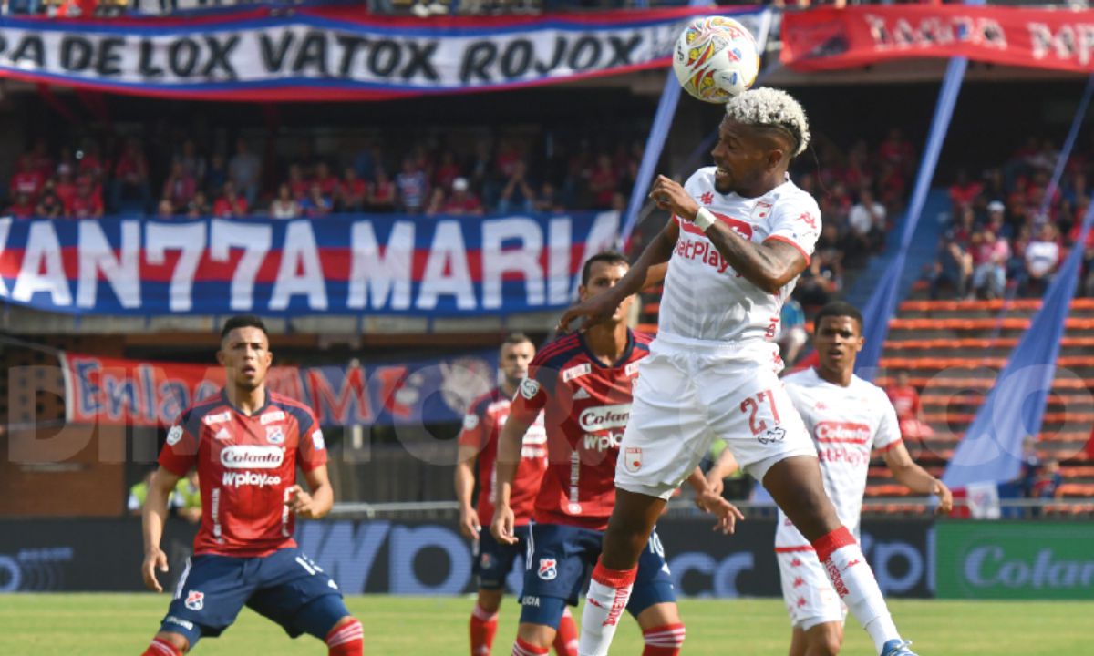 Medellín vs. Santa Fe. Fecha 3 Liga BetPlay I-2023. Foto: Dimayor