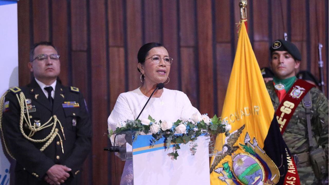 Guadalupe Llori, asambleísta de Ecuador destituida como presidente del Congreso