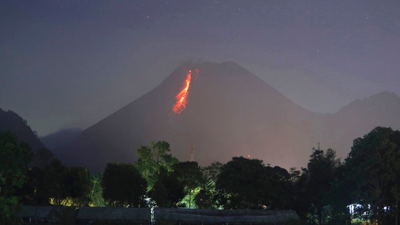 Volcán Indonesia