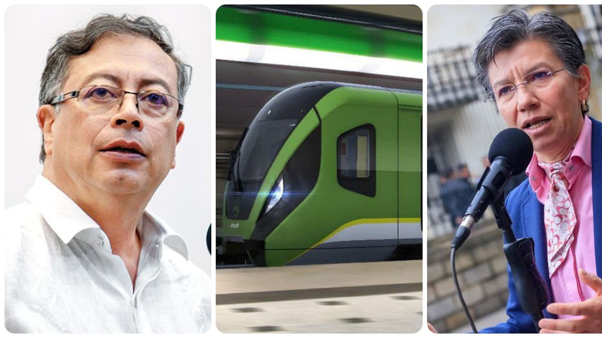 El presidente Gustavo Petro se reunió con la alcaldesa Claudia López y le explicó los detalles de la solicitud que le hizo al consorcio chino relacionada con la primera línea del Metro de Bogotá