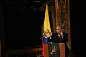 30 años de la Fiscalia en el Teatro Colón evento con El Presidente Iván Duque y Fiscal General de la Nación Francisco Barbosa
