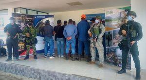 Capturadas 14 personas por minería ilegal en Antioquia