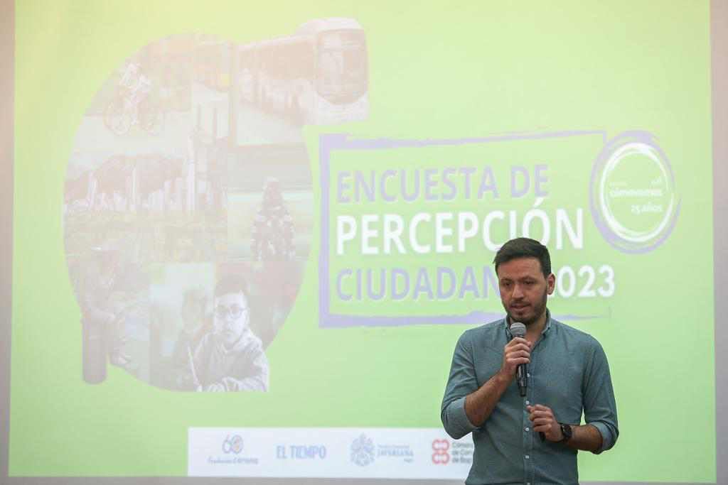 Felipe Mariño, director de Bogotá Cómo Vamos