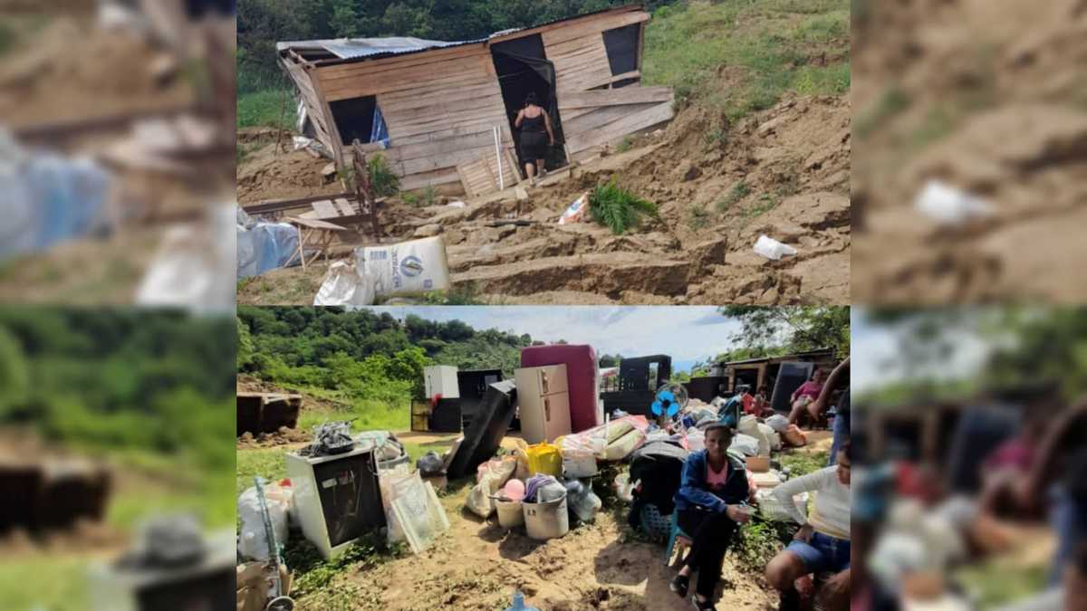 Más de 300 damnificados por las fuertes lluvias en Cúcuta
