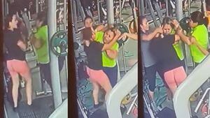 En video quedó registrado un enfrentamiento entre dos mujeres que se encontraban en un gimnasio en Guatemala en un hecho de intolerancia por el uso de una de las máquinas del establecimiento.
