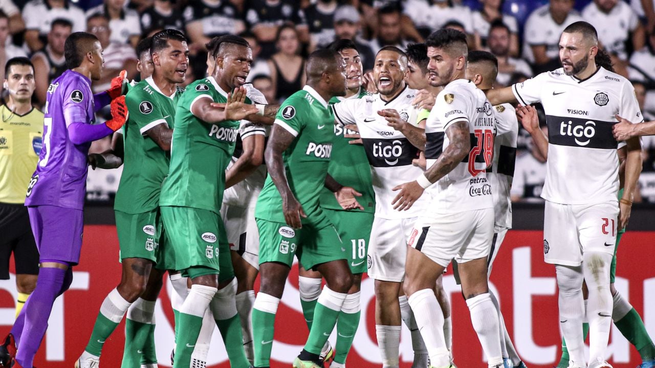 Assuncion, PARAGUAY - 24/02/2022- CONMEBOL Libertadores 2022 - Olimpia (PAR) vs Atletico Nacional (COL) - Estádio Defensores del Chaco - Photo by : Staff images /CONMEBOL