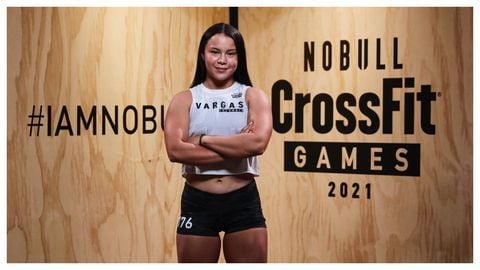 Maria José Vargas, atleta vallecaucana, representó a Colombia en los Crossfit Games 2021.