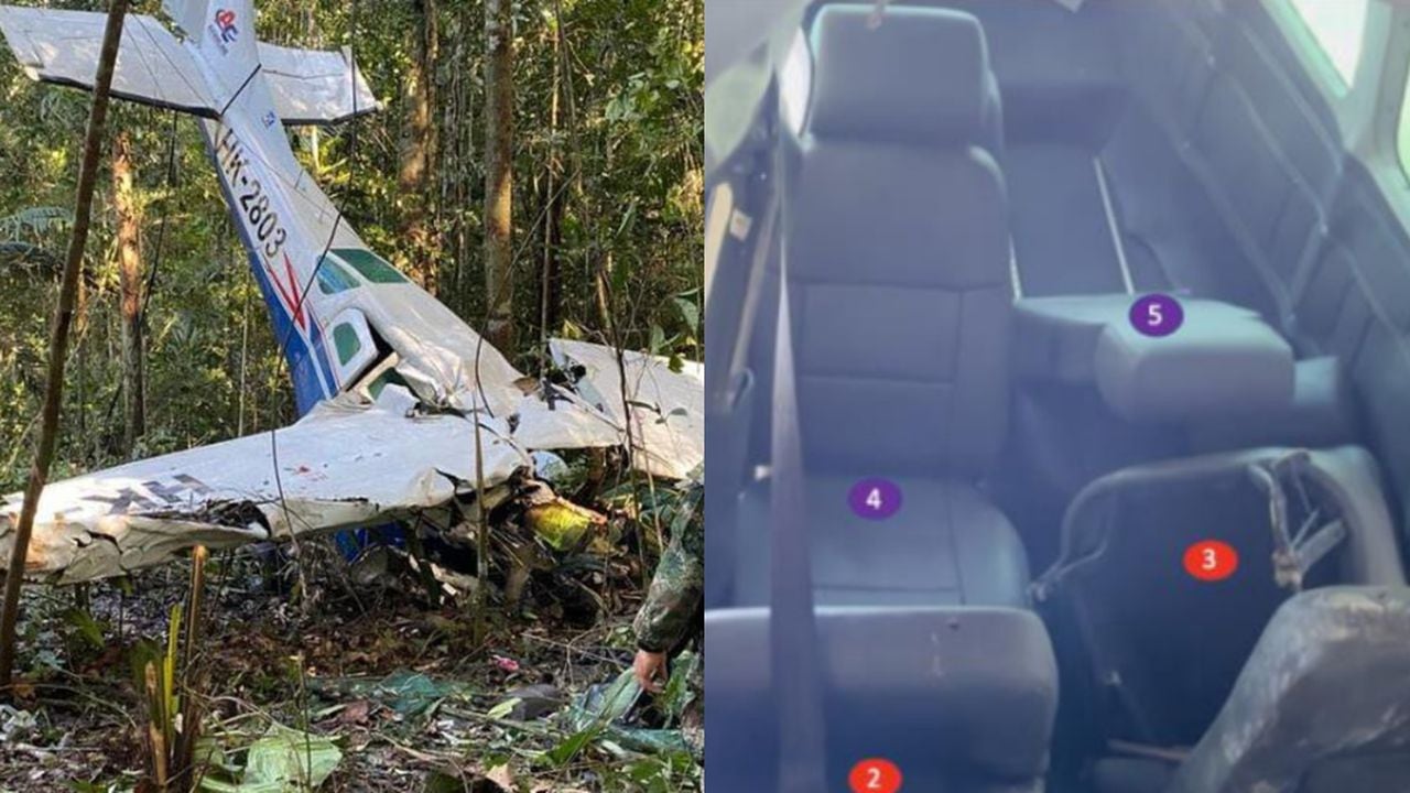Revelan informe sobre la avioneta accidentada en Caquetá.