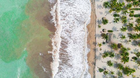 Las playas de Palomino, en La Guajira, uno de los atractivos de la región más visitados.