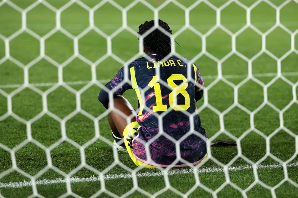 La 'crack' colombiana no ocultó su tristeza al salir del Mundial Femenino