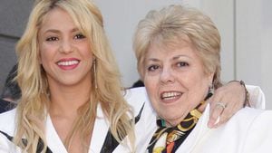 Shakira y su mamá, Nidia Ripoll.