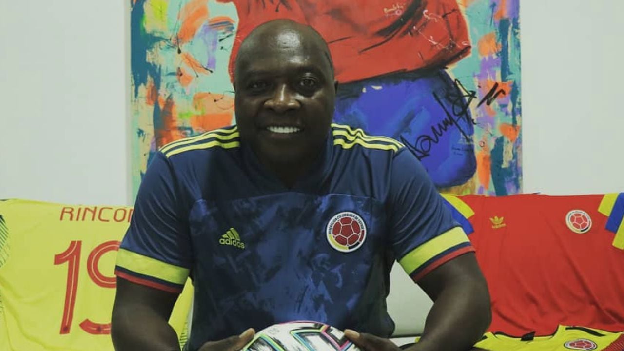 Freddy Rincón, exfutbolista de la Selección Colombia