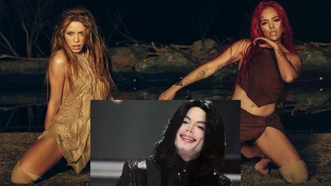 Acusan a Shakira y Karol G de 'copiar' los pasos de Michael Jackson.