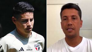 Thiago Carpini habló de la situación de James Rodríguez en Sao Paulo